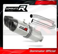 Laděný výfuk DOMINATOR Honda VTR 1000 SP2 02-06 KONCOVKY HP1