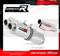 Laděný výfuk DOMINATOR DUCATI MONSTER 900 93-04 OVÁLNÉ KONCOVKY