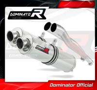 Laděný výfuk DOMINATOR Kawasaki ZZR1400 06-11 KULATÉ KONCOVKY STANDART