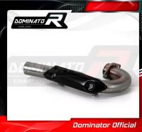 Laděný výfuk DOMINATOR Kawasaki KXF450 12-18 KOLENO VÝFUKU