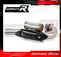 Laděný výfuk DOMINATOR Honda CRF250R 04-05 KOLENO VÝFUKU POWER BOMB