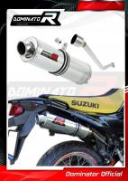 Laděný výfuk DOMINATOR SUZUKI DR125 SM KULATÁ KONCOVKA STANDART