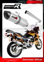 Laděný výfuk DOMINATOR HONDA XRV 750 AFRICATWIN RD07A 96-03  koncovka HP1