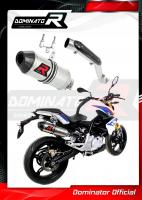 Laděný výfuk DOMINATOR BMW G310R 16-18 KONCOVKA HP3 POD SEDLO