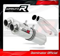 Laděný výfuk DOMINATOR Kawasaki Z1000 03-06 KULATÉ KONCOVKY STANDART