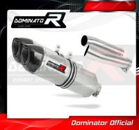 Laděný výfuk DOMINATOR APRILIA RSV 1000 04-09 KONCOVKY HP1