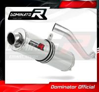 Laděný výfuk DOMINATOR APRILIA RSV 4 RF/RR 15-16 KULATÁ KONCOVKA STANDART