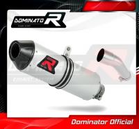 Laděný výfuk DOMINATOR SUZUKI DR650R 90-96 OVALNA KONCOVKA MX2