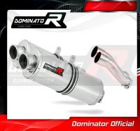 Laděný výfuk DOMINATOR Kawasaki GPZ500 87-03 OVÁLNÉ KONCOVKY