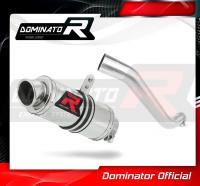 Laděný výfuk DOMINATOR APRILIA RSV 4 RF/RR 15-16 KULATÁ KONCOVKA KRÁTKÁ GP1