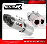 Laděný výfuk DOMINATOR SUZUKI GSXR 1300 HAYABUSA 99-07 KONCOVKY HP1