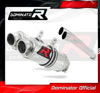 Laděný výfuk DOMINATOR DUCATI 750 SPORT, SS 00-02 KULATÉ KONCOVKY KRÁTKÉ GP1