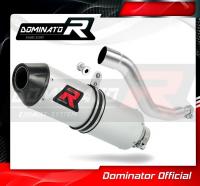 Laděný výfuk DOMINATOR Honda XR 125 L 03-10 OVÁLNÁ KONCOVKA MX