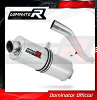 Laděný výfuk DOMINATOR KAWASAKI GTR1400 07-09 OVÁLNÁ KONCOVKA