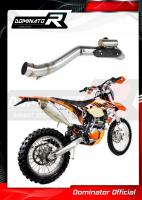 Laděný výfuk DOMINATOR KTM EXC 450 12-16 koleno výfuku POWER BOMB