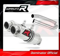 Laděný výfuk DOMINATOR Honda VTR 1000 SP2 02-06 KULATÉ KONCOVKY KRÁTKÉ GP1