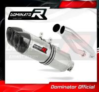 Laděný výfuk DOMINATOR Kawasaki Z1000 03-06 KONCOVKY HP1