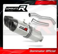 Laděný výfuk DOMINATOR Kawasaki Z1000 07-09 KONCOVKY HP1