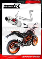 Laděný výfuk DOMINATOR KTM 390 DUKE 13-16 KULATÁ KONCOVK KRÁTKÁ GP1