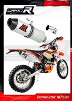 Laděný výfuk DOMINATOR KTM EXC 450 12-16 OVÁLNÁ KONCOVKA MX