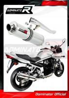 Laděný výfuk DOMINATOR SUZUKI GSF BANDIT 650 05-06 KULATÁ KONCOVKA STANDART