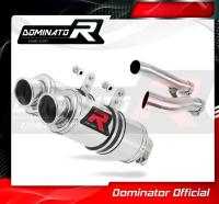 Laděný výfuk DOMINATOR YAMAHA XJR1200 95-98 KULATÉ KONCOVKY KRÁTKÉ GP1