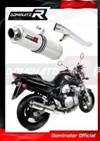 Laděný výfuk DOMINATOR SUZUKI GSF BANDIT 600 94-04 KULATÁ KONCOVKA STANDART