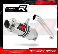 Laděný výfuk DOMINATOR SUZUKI GSXR 1000 05-06 KULATÁ KONCOVKA KRÁTKÁ GP1