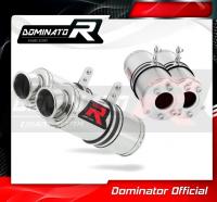 Laděný výfuk DOMINATOR Kawasaki ZX10R 06-07 KULATÉ KONCOVKY KRÁTKÉ GP1