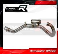 Laděný výfuk DOMINATOR KTM SXF 250 13-15 koleno výfuku POWER BOMB