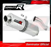 Laděný výfuk DOMINATOR Honda VTR 250 09-17 OVÁLNÁ KONCOVKA