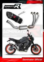 LADĚNÝ VÝFUK DOMINATOR YAMAHA MT09 MT-09 2021- full system EX, koncovka HP5 černý