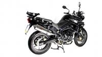 Laděný výfuk DOMINATOR TRIUMPH TIGER 800 XC / XR OVÁLNÁ KONCOVKA