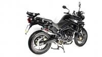 Laděný výfuk DOMINATOR TRIUMPH TIGER 800 XC / XR KULATÁ KONCOVKA KRÁTKÁ GP1