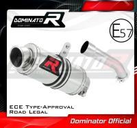 Homologovaný Laděný výfuk DOMINATOR KAWASAKI ZX10R 04-05 KONCOVKA GP1 HOMOLOGACE