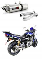 Laděný výfuk DOMINATOR YAMAHA XJR1300 99-06 KULATÉ KONCOVKY STANDART