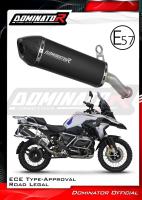 Homologovaný Laděný výfuk DOMINATOR BMW R1200GS 2013-2018 R12W KONCOVKA HP7 HOMOLOGACE ČERNÁ