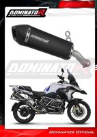 Laděný výfuk DOMINATOR BMW R1200GS 13-18 KONCOVKA HP7 ČERNÁ