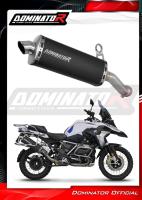 Laděný výfuk DOMINATOR BMW R1200GS 13-18 KONCOVKA P7 ČERNÁ