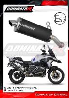 Homologovaný Laděný výfuk DOMINATOR BMW R1200GS 2013-2018 R12W KONCOVKA P7 ČERNÁ HOMOLOGACE