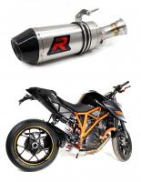 Laděný výfuk DOMINATOR KTM 1290 SUPER DUKE 14-16 KONCOVKA HP3 POD STUPAČKU