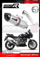 Homologovaný Laděný výfuk DOMINATOR KAWASAKI Z 750 04-06 KONCOVKA HP1 HOMOLOGACE