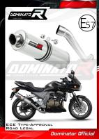 Homologovaný Laděný výfuk DOMINATOR KAWASAKI Z 750 04-06 KONCOVKA STANDART HOMOLOGACE