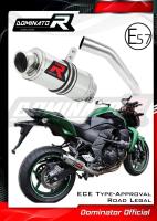 Homologovaný Laděný výfuk DOMINATOR KAWASAKI Z 750 07-12 KONCOVKA GP1 HOMOLOGACE