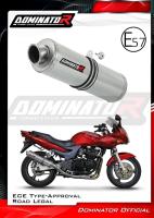 Homologovaný Laděný výfuk DOMINATOR KAWASAKI ZR7 ZR 7 1999-2003 KONCOVKA STANDART HOMOLOGACE