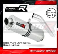 Homologovaný Laděný výfuk DOMINATOR KAWASAKI ZX6R 03-04 KONCOVKA OVAL HOMOLOGACE