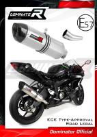 Homologovaný Laděný výfuk DOMINATOR KAWASAKI ZX6R 636 09-16 KONCOVKA HP1 HOMOLOGACE