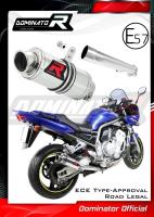 Homologovaný Laděný výfuk DOMINATOR YAMAHA FZS 1000 FAZER KONCOVKA GP1 HOMOLOGACE