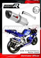 Homologovaný Laděný výfuk DOMINATOR YAMAHA YZF R1 RN04 98-01 KONCOVKA HP1 HOMOLOGACE