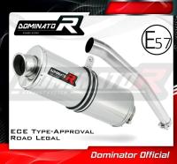 Homologovaný Laděný výfuk DOMINATOR YAMAHA YZF R6 99-02 KONCOVKA OVAL HOMOLOGACE